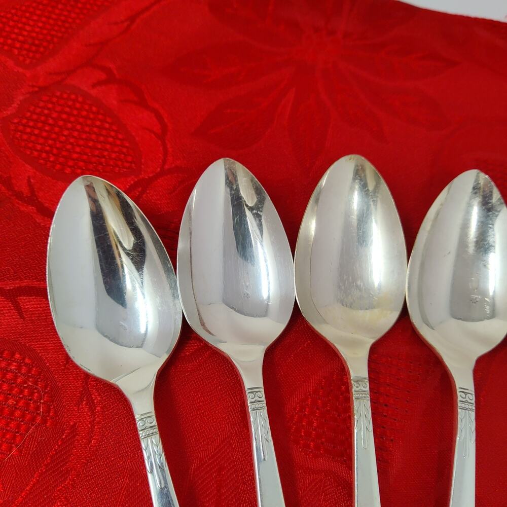 6X BK Rogers Oneida Surf Club Butter Knives Silverplate - Picture 5 of 10